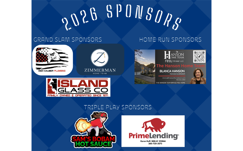 A huge THANK YOU to our 2026 sponsors! 